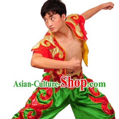 China Festival Celebration Dance Suit for Men