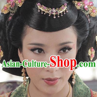 Ancient Chinese Princess or Empress Wig Hair Cap
