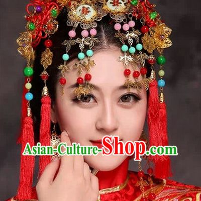 Chinese Wedding Arts Phoenix Hat
