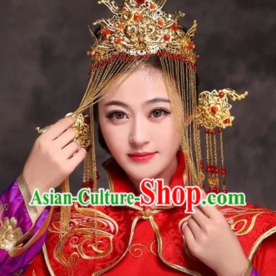Chinese Dragon and Phoenix Coronet