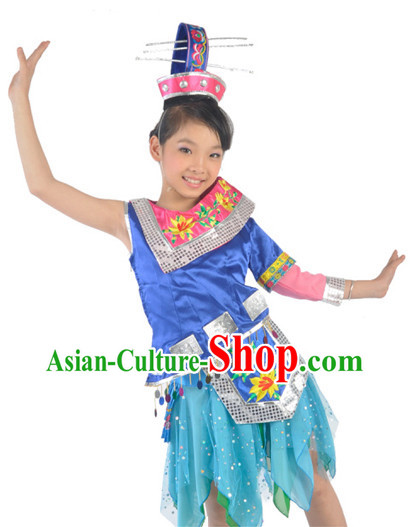 Professional Stage Performance Folk Village Dance Wear