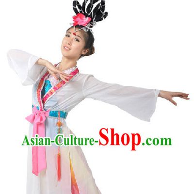 Classical Dance Team Costume and Headdress