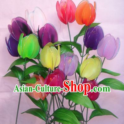 Handmade Tulip Flower Dance Props