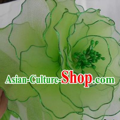 Handmade Green Flower Dance Props