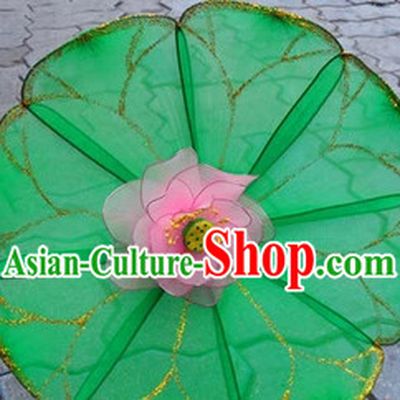 Handmade Lotus Leaf and Flower Dance Props