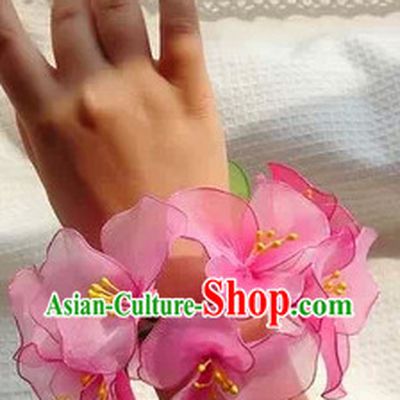 Handmade Flower Dance Wrist Leis Garland