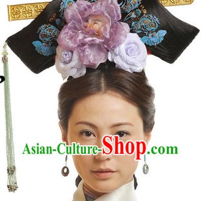 Qing Dynasty Bu Bu Jing Xin TV Drama Ruo Lan Headdress