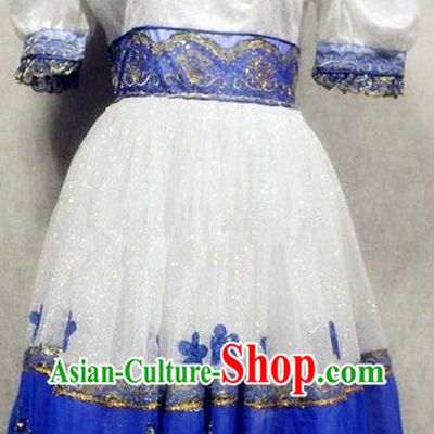 Russia Traditional Stage Performance Dance Costumes
