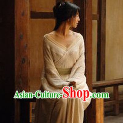 Ancient Chinese White Hanfu Clothes for Women