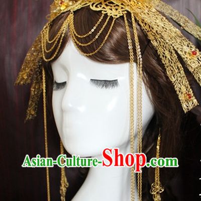 Ancient Chinese Empress Hair Ornaments Phoenix Coronet