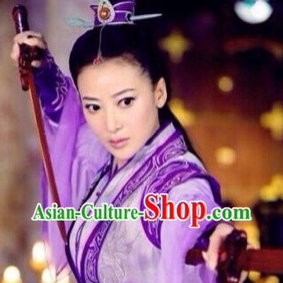 Traditional Chinese Swordman Coronet