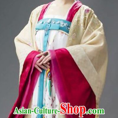 The Chinese Tang Dynasty Clothing and Hair Jewerly for Women