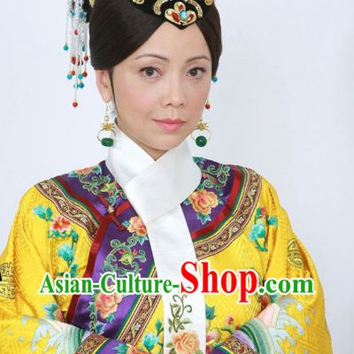 The Chinese Qing Dynasty Empress Clothing for Women