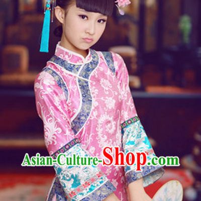Chinese Qing Dynasty Princess Costume for Teenagers