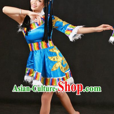 Tibetan Silk Dancing Dress