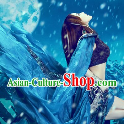 Ancient Chinese Blue Cosplay Costumes