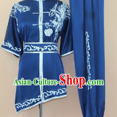 Top Professional Silk Martial Arts Uniform Complete Set
