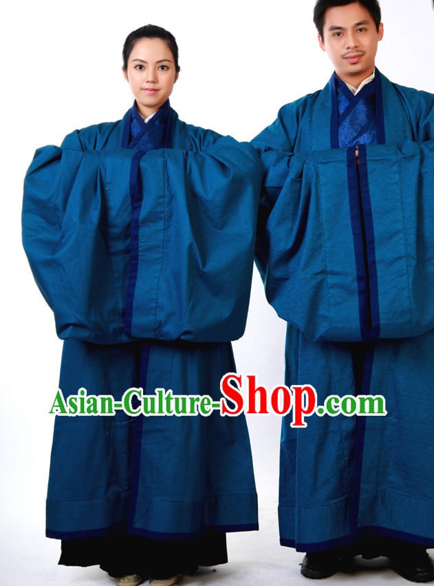 Wide Sleeve Winter Gown for Men