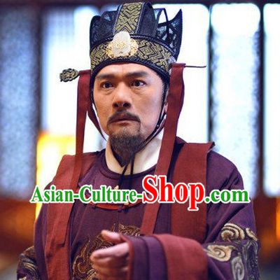 Tang Dynasty Chinese Prime Minister Hat