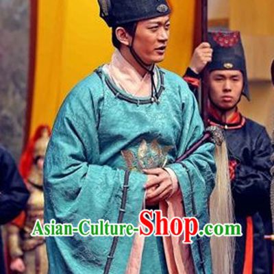 Asian Tang Court Dresses and Hat Complete Set