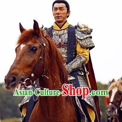 Chinese Traditional Knight Armor Costume for Men