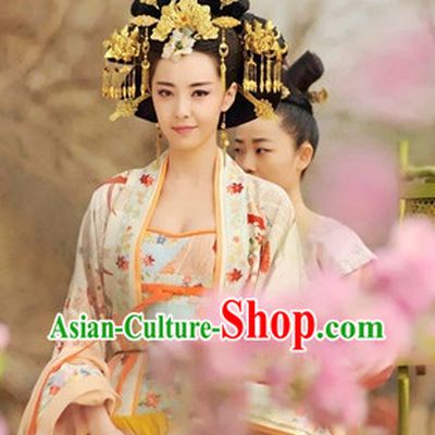 Chinese Traditional Bridal Hair Accessories and Wig