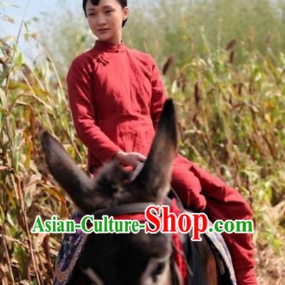 Chinese Red Sorghum Tv Series Costume for Women