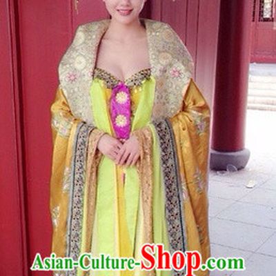 Chinese Traditional Empress Costumes and Hair Decorations Complete Set