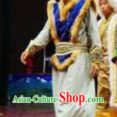 Mongolian Boy Clothing and Hat Complete Set
