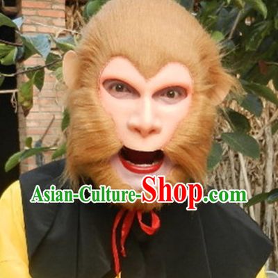 Sun Wukong Monkey King Fur Mask Wig