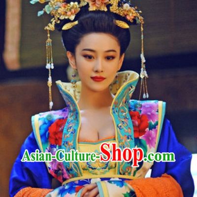 Chinese Empress Clothing Clothes and Hair Accessories online Complete Set