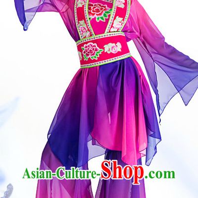 Lyrical Dance Costumes and Hair Accessories Complete Set