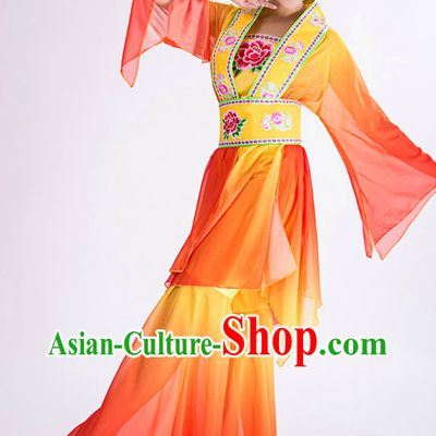 Lyrical Dance Costume and Hair Accessories Complete Set