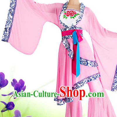 China Classical Dance Suit and Headwear for Women