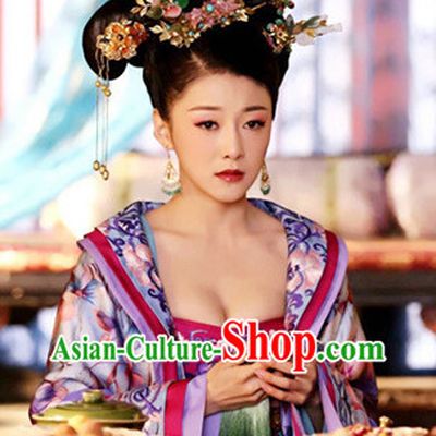 Chinese Imperial Empress Wig and Hair Accessories