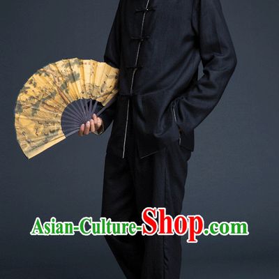 Top Black Martial Arts Suit for Men