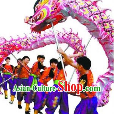 Luminous Chinese Dragon Dance Costume for 10 People