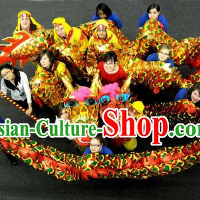 High School Chinese New Year Beijing Dragon Mascot Costume Complete Set