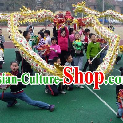 16 Meters School Use Lightweight Dragon Dance Equipment for 10 Teenagers