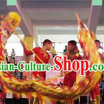 BRAND NEW Red Dragon Dance Equipments Complete Set for Four People