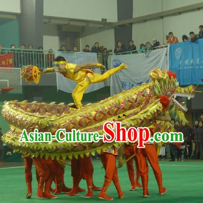 Professional Competition and Performance Dragon Dancing Equipment Complete Set