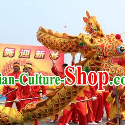Professional Dragon Dancing National Costumes Complete Set