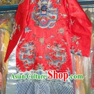 Professional Peking Opera Dragon Embroidery Robes