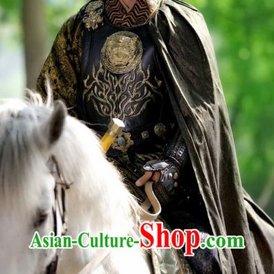 Lanling Wang Ancient Chinese General Costume Complete Set for Men