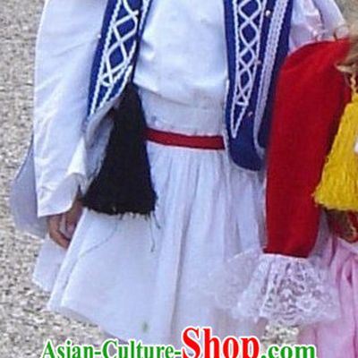 Traditional Greek Costume Tsolias Complete Set for Kids