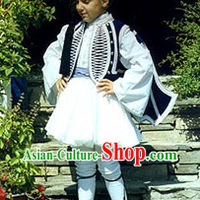Traditional Greek Tsolias Costume for Boys