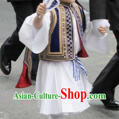 Traditional Greek Tsolias Costumes for Boys