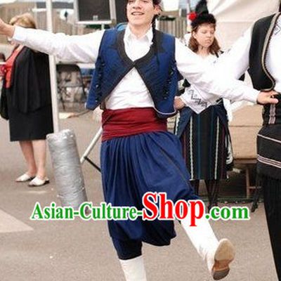 Traditonal Greek Dress Complete Set for Boys
