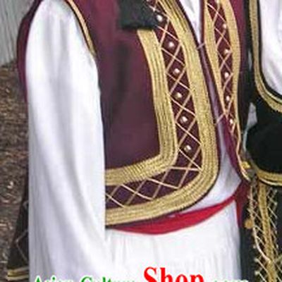 Mens Greek National Costumes Complete Set