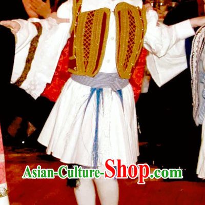 Traditional Kids Greek Costumes Complete Set